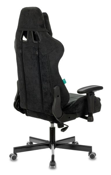 Кресло игровое Zombie VIKING KNIGHT Fabric черный Light-20 с подголов. крестовина металл | Купить в КупиКресла.ру