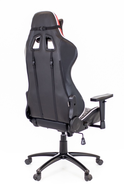 Кресло Everprof Lotus S11 экокожа красный