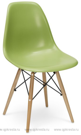 Стул Eames DSW светлое дерево Черный