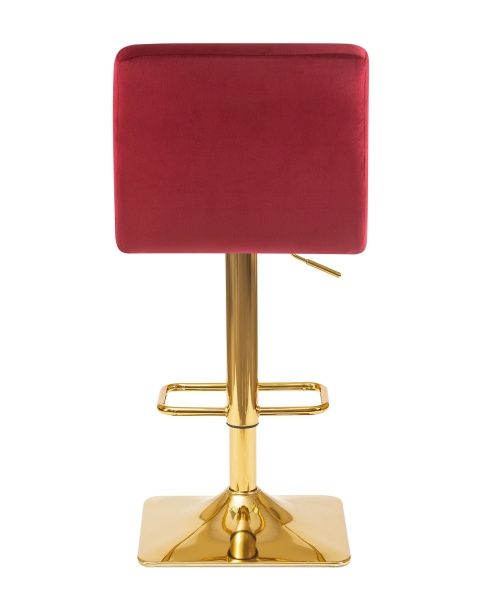 Стул барный GOLDIE (бордовый велюр (MJ9-43))