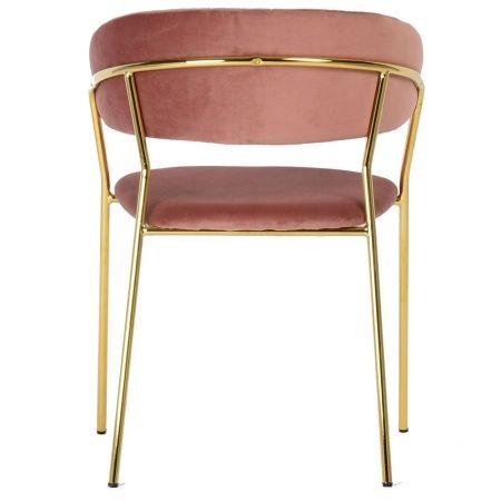 Купить Стул Turin пудровый с золотыми ножками в интернет-магазине КупиКресла.ру