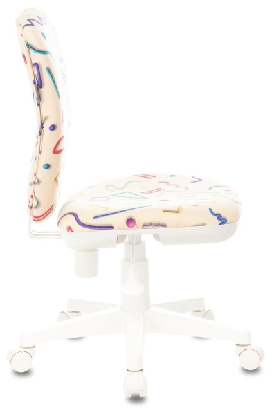 Кресло детское Бюрократ KD-W10 песочный Sticks 02 крестовина пластик пластик белый Кресло детское Бюрократ KD-W10 песочный Sticks 02 крестовина пластик пластик белый