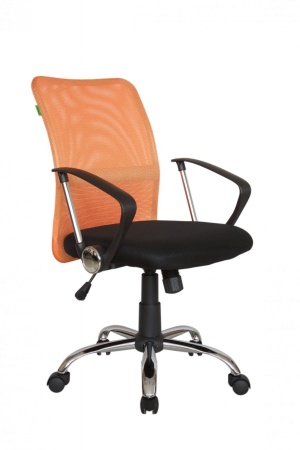 Кресло 8075 (Ткань-сетка Оранжевый)