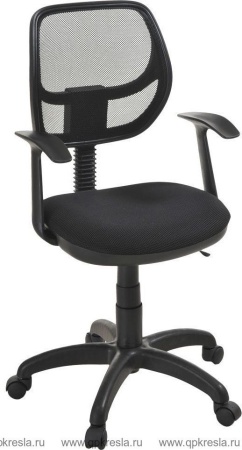 Офисное кресло Степ (ткань/сетка черный)