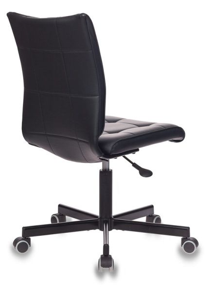 Кресло Бюрократ CH-330M черный Leather Black эко.кожа крестовина металл черный | Купить в КупиКресла.ру