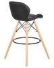 Купить Стул барный BUTTERFLY BAR (ножки светлый бук, цвет чёрный) по выгодной цене для кафе, ресторанов и кухни
