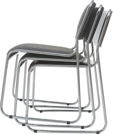 Офисный стул Марс хром (минимальный заказ 5 шт) для посетителей и сотрудников фото