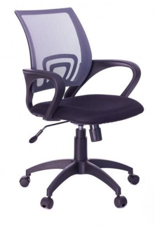 Офисное кресло Sti-Kо44 (СН695,СН696) топган/ ткань-сетка серый