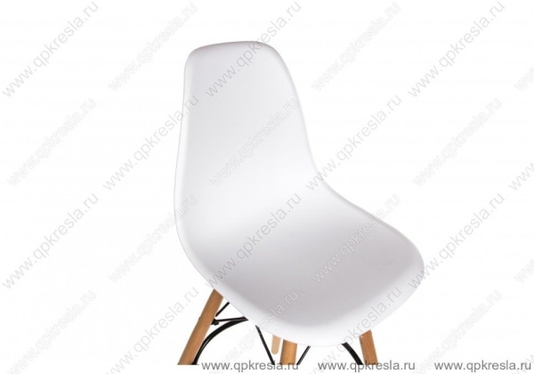 Барный стул Eames (Эймс) Пластик Белый