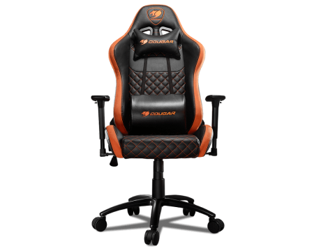 Кресло компьютерное игровое Cougar RAMPART Orange - ваш секрет комфорта и продуктивности Кресла для геймеров - Кресло компьютерное игровое Cougar RAMPART Orange