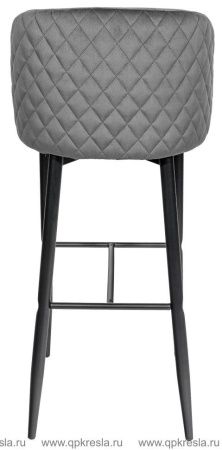 Барный стул Оскар Велюр Сине-зеленый