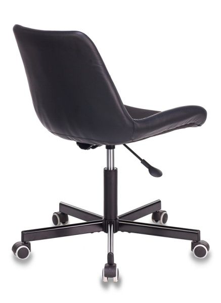 Кресло Бюрократ CH-350M черный текстиль/эко.кожа крестовина металл | Купить в КупиКресла.ру