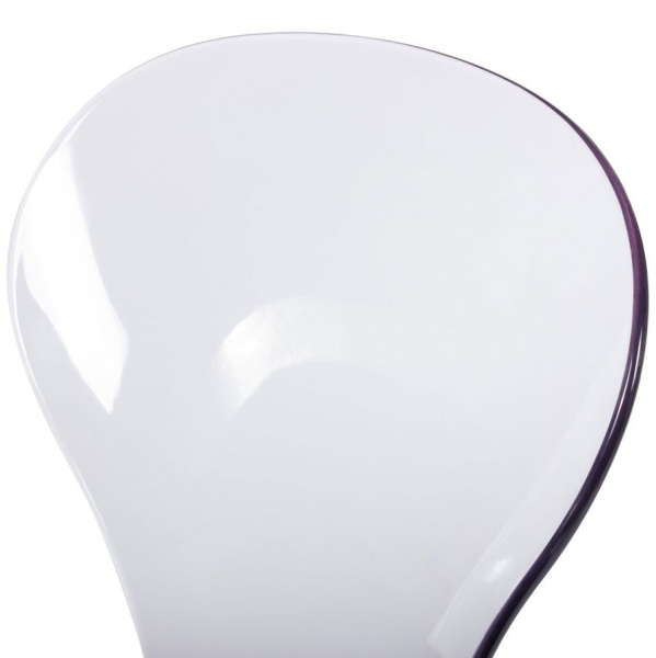 Купить Стул Babel чёрный с прозрачными ножками по низкой цене