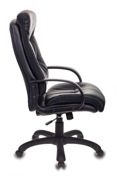 Кресло руководителя Бюрократ CH-824 черный эко.кожа крестовина пластик | Купить в КупиКресла.ру