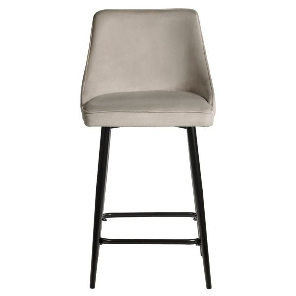 Стул полубарный Dave латте для кафе, ресторанов и кухни