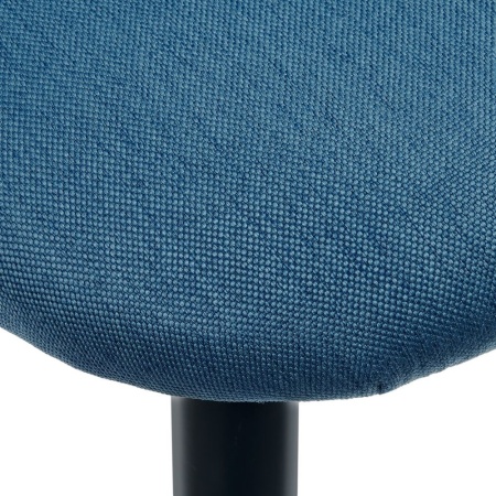Купить Стул Cleo голубой с черными ножками по низкой цене