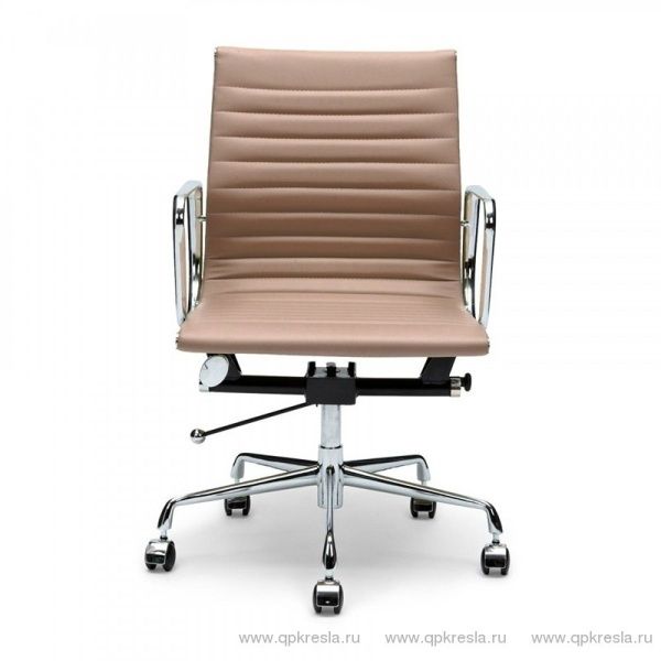 Кресло Eames (Эймс) Ribbed коричневое