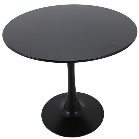 Купить Стол Tulip диам. 90см, черный по низкой цене