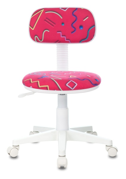 Кресло детское Бюрократ CH-W201NX малиновый Sticks 05 крестовина пластик пластик белый Кресло детское Бюрократ CH-W201NX малиновый Sticks 05 крестовина пластик пластик белый