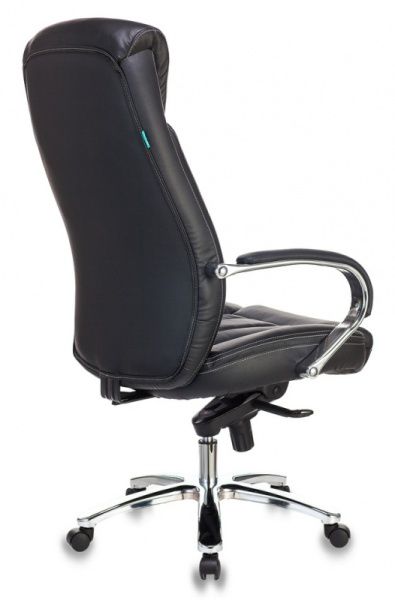 Кресло руководителя Бюрократ T-9922SL черный кожа крестовина металл хром | Купить в КупиКресла.ру