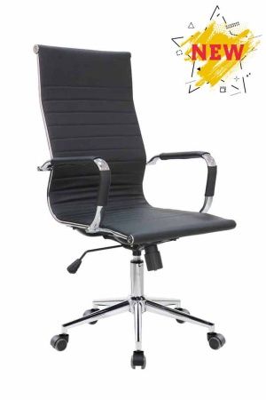 Кресло 6002-1 S (Экокожа Черный)