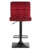 Купить Стул барный DOMINIC (бордо велюр (MJ9-43)) по выгодной цене для кафе, ресторанов и кухни