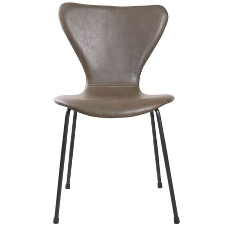 Купить Стул Seven Leather коричневый по низкой цене Купить Стул Seven Leather коричневый по низкой цене