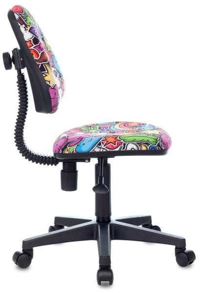 Кресло детское Бюрократ KD-4 мультиколор маскарад крестов. пластик Кресло детское Бюрократ KD-4 мультиколор маскарад крестов. пластик