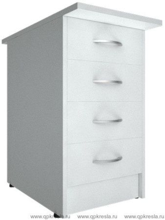 Купить Тумба приставная (4 ящика, с замком) А.ТП-4.2 по низкой цене Купить Тумба приставная (4 ящика, с замком) А.ТП-4.2 по низкой цене