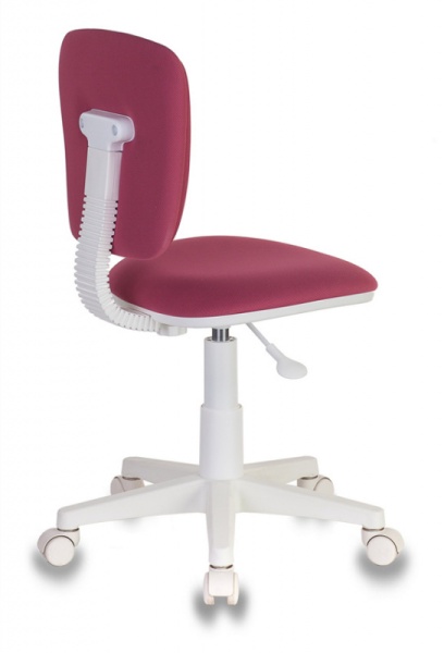 Купить Кресло детское Бюрократ CH-W204NX розовый 26-31 крестовина пластик пластик белый по низкой цене Кресло детское Бюрократ CH-W204NX розовый 26-31 крестовина пластик пластик белый | Купить в КупиКресла.ру