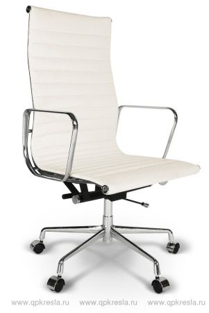 Кресло руководителя Eames (Эймс) Style HB кремовое