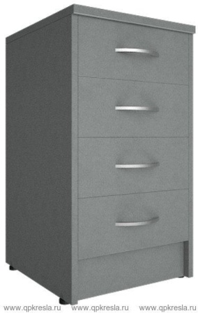 Купить Тумба приставная (4 ящика, с замком) А.ТП-4.1 по низкой цене