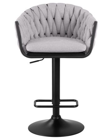 Купить Стул барный LEON (серая ткань (LAR 275-17)) по выгодной цене для кафе, ресторанов и кухни