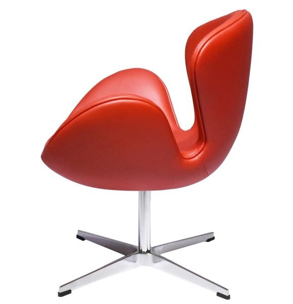 Купить Кресло SWAN CHAIR красный по низкой цене Купить Кресло SWAN CHAIR красный по низкой цене