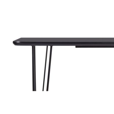 Купить Стол Solution 120x80х75,5см, чёрный по низкой цене