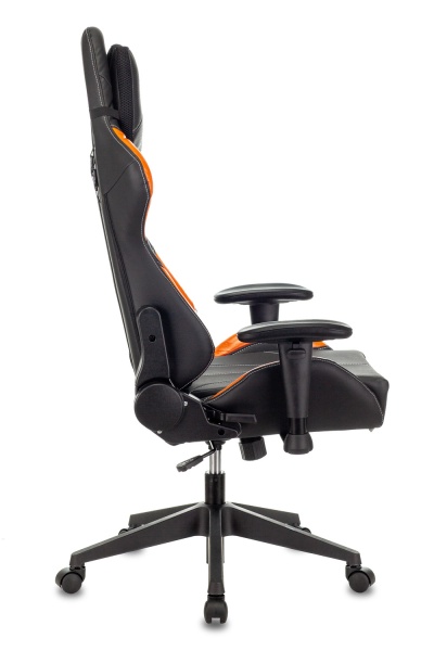 Кресло игровое Zombie VIKING 5 AERO черный/оранжевый искусственная кожа с подголов. крестовина пластик | Купить в КупиКресла.ру