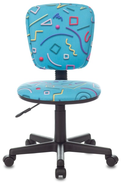 Купить Кресло детское Бюрократ CH-204NX голубой Sticks 06 крестовина пластик по низкой цене Кресло детское Бюрократ CH-204NX голубой Sticks 06 крестовина пластик | Купить в КупиКресла.ру