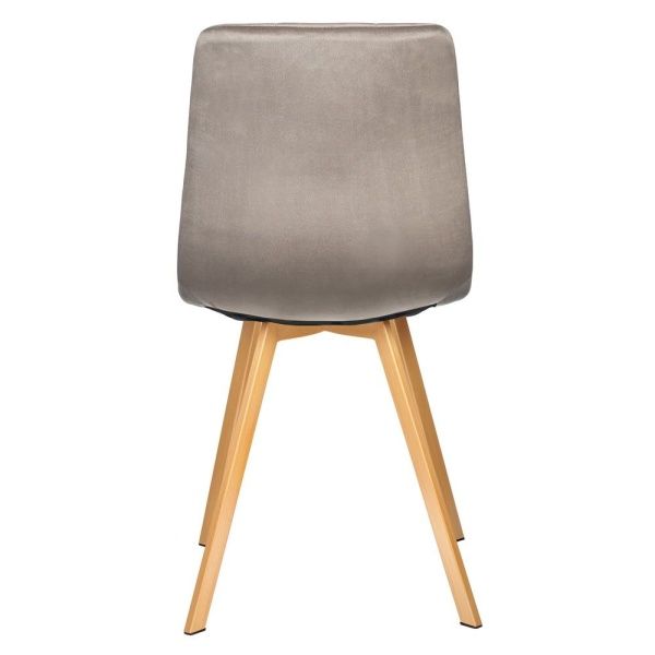 Купить Стул Easy латте с ножками под дерево по низкой цене