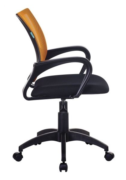 Кресло Бюрократ CH-695NLT оранжевый TW-38-3 сиденье черный TW-11 сетка/ткань крестовина пластик | Купить в КупиКресла.ру