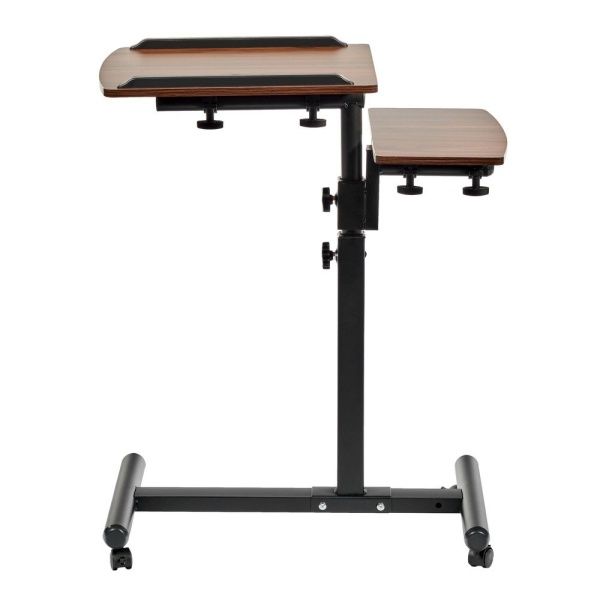 Купить Стол многофункциональный Palma 60x40x62-96см, темное дерево, чёрный по низкой цене