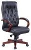 Кресло Everprof Monaco Wood Экокожа Черный Кресло Everprof Monaco Wood Экокожа Черный