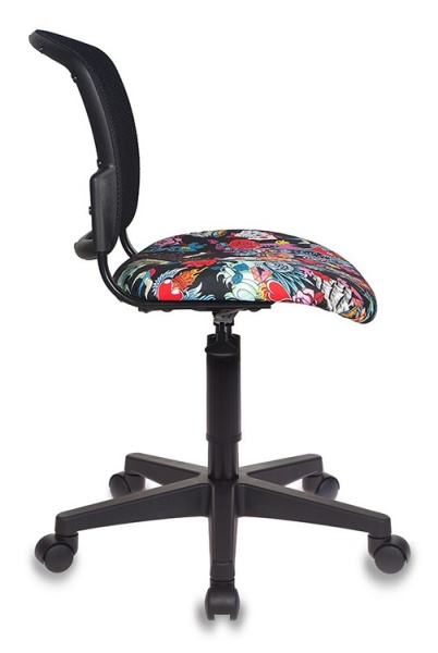 Купить Кресло детское Бюрократ CH-296NX черный сиденье черный черепа сетка/ткань крестовина пластик по низкой цене Кресло детское Бюрократ CH-296NX черный сиденье черный черепа сетка/ткань крестовина пластик | Купить в КупиКресла.ру