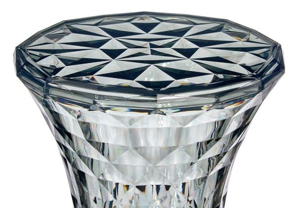 Купить Стул-пуф Stone прозрачный серый по низкой цене Купить Стул-пуф Stone прозрачный серый по низкой цене