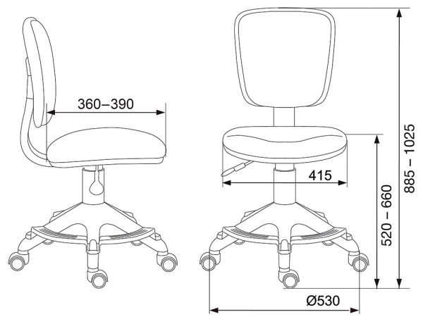 Купить Кресло детское Бюрократ CH-204-F оранжевый жираф крестовина пластик подст.для ног по низкой цене Кресло детское Бюрократ CH-204-F оранжевый жираф крестовина пластик подст.для ног | Купить в КупиКресла.ру