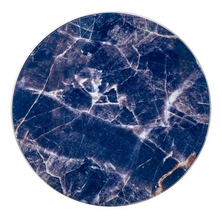 Купить Набор кофейных столиков Tango темно-синий с ножками матовое золото, 2шт по низкой цене