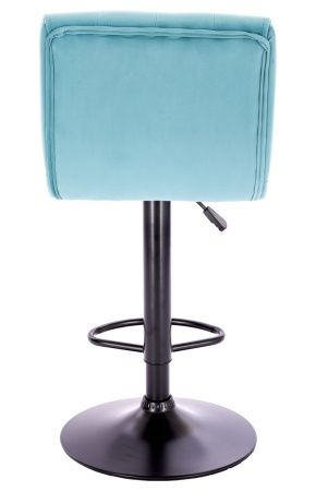 Купить Барный стул Everprof Richy Ткань Бирюзовый по выгодной цене для кафе, ресторанов и кухни