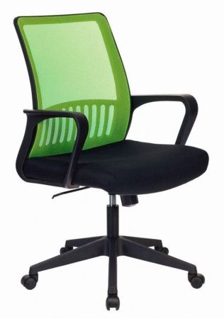 Кресло Бюрократ MC-201 салатовый TW-03A сиденье черный TW-11 сетка/ткань крестовина пластик