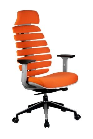 Кресло SHARK (Ткань Оранжевый)