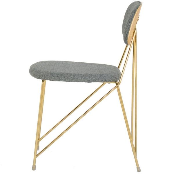 Купить Стул Alice тёмно-серый по низкой цене