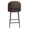 Купить Стул полубарный Leo кофейный по выгодной цене для кафе, ресторанов и кухни